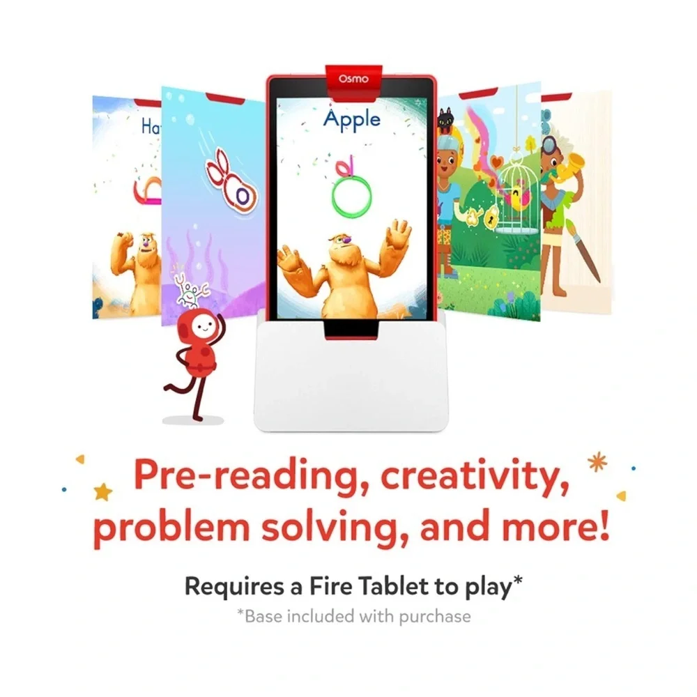 Osmo Little Genius Starter Kit + Early Math Adventure – NIB (iPad Required)